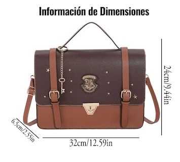 Foto 3 | Bolsa Elegante Para Dama Bolsa Mujer Harry Potter