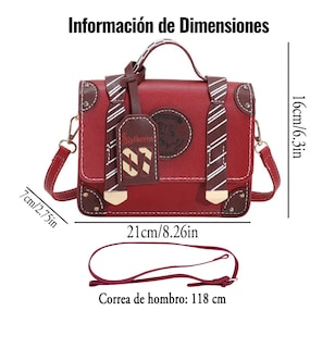 Foto 2 | Bolsos Mujer Bolso De Dama Bolsa Mujer Harry Potter