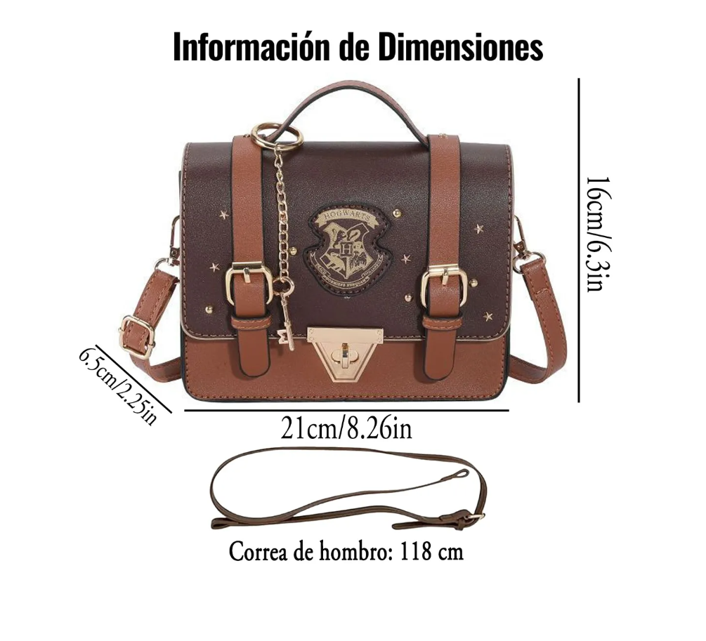 Foto 3 pulgar | Bolsos Mujer Bolso De Dama Bolsa Mujer Harry Potter