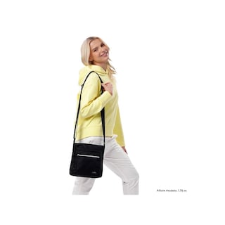Foto 2 | Totto Bolsa De Dama - Mujer Crossbody Bandolera Sup241 Negro