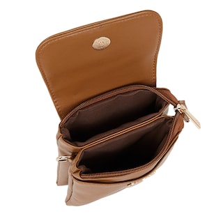 Foto 3 | Crossbody Hpc Polo De Color Camel