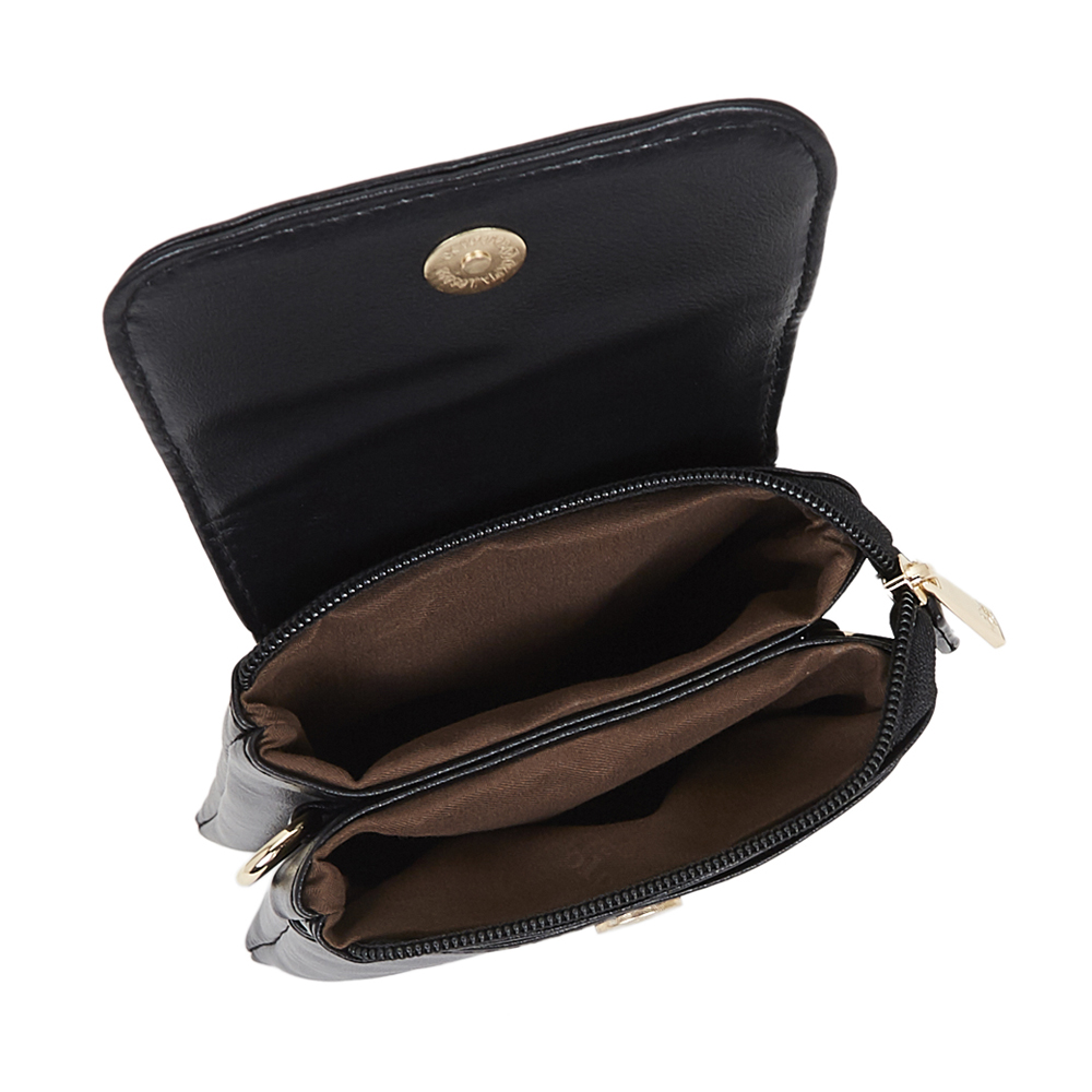 Foto 4 pulgar | Crossbody Hpc Polo Color Negro