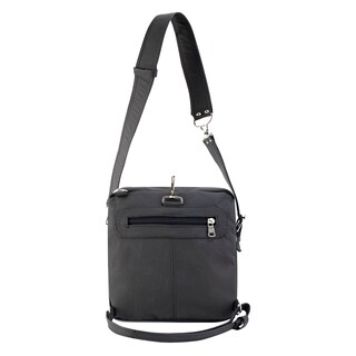 Foto 3 | Mariconera Unisex Negro Piel Piel Roma Nueva Imagen