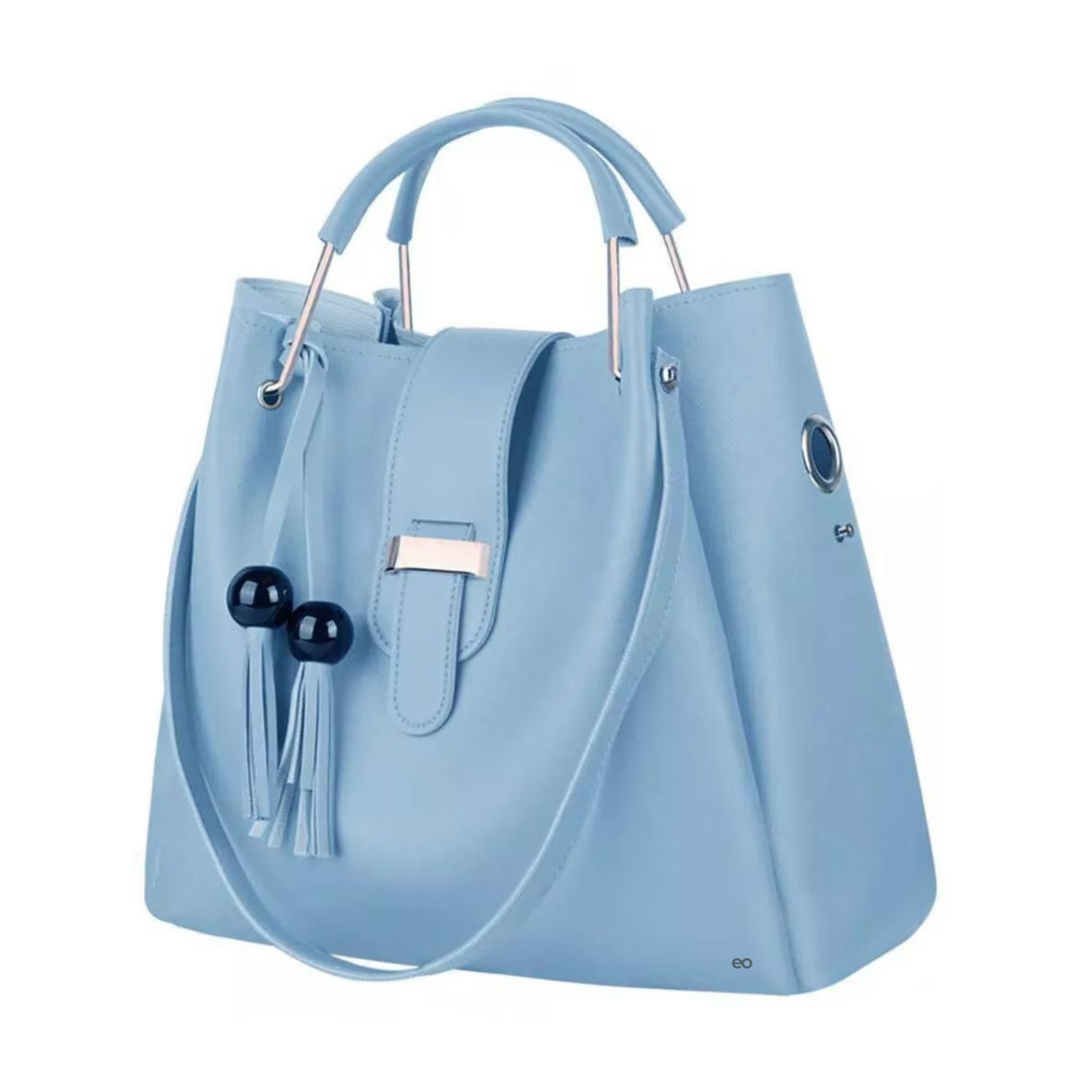 Foto 3 pulgar | Set 3 Bolsas Mujer  Eo Safe Imports Esi-19067 Color Azul
