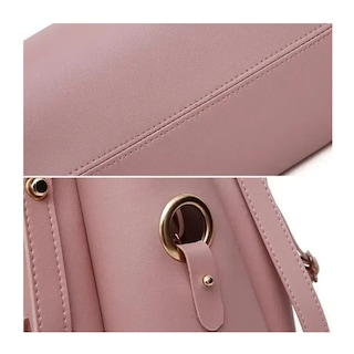 Foto 2 | Set 3 Bolsas Mujer Borla Moda Eo Safe Imports Esi-19072 Color Rosa