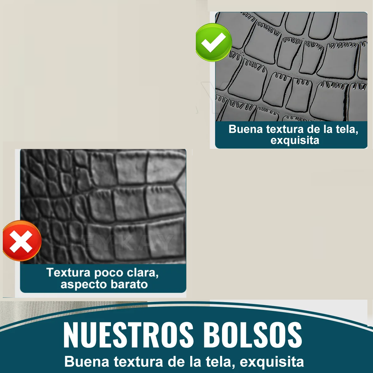 Foto 4 pulgar | Bolsa Bandolera Lab.g Mujer Moda Cartera Crossbody Tote Hombro Negro