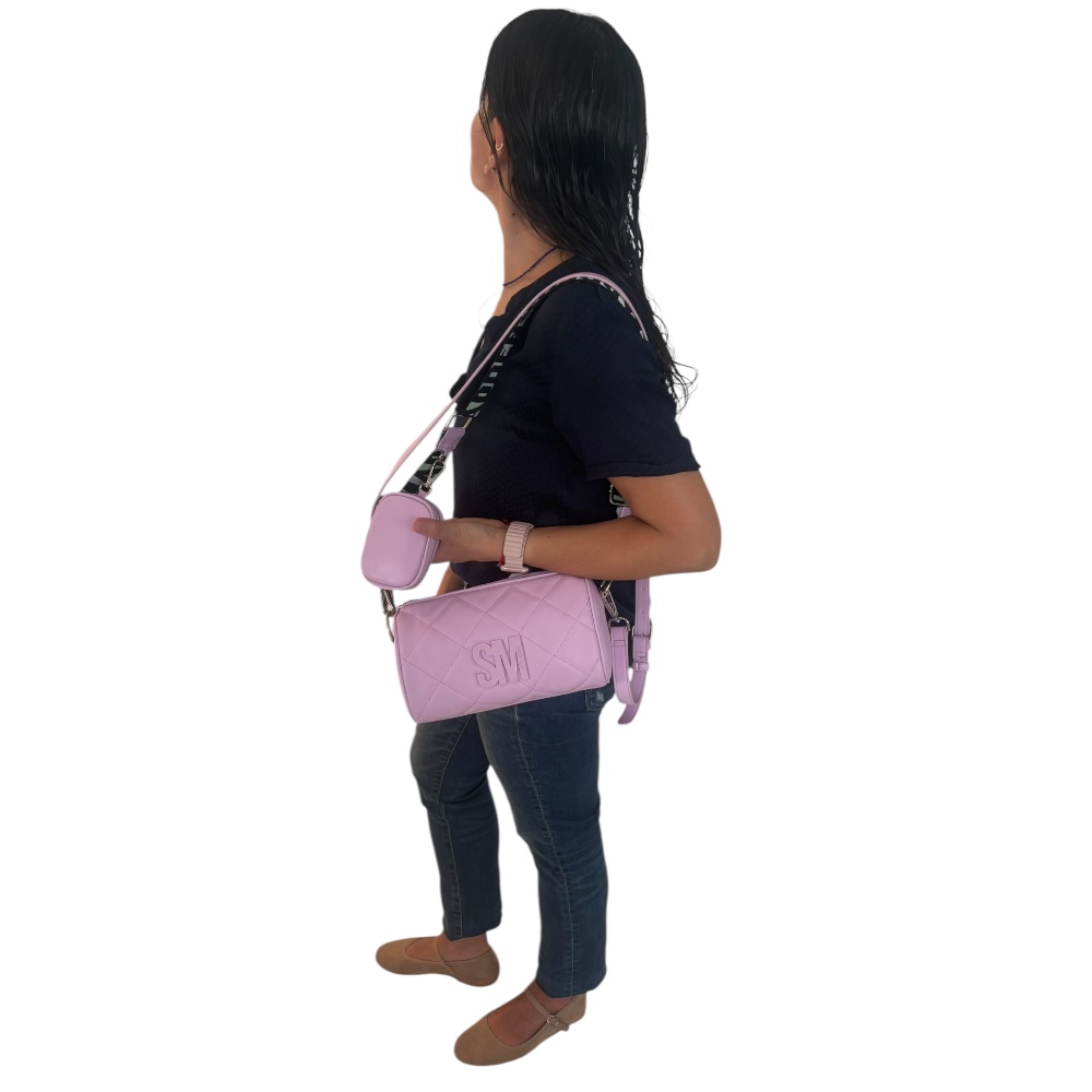 Foto 7 pulgar | Bolsa Cruzada Steve Madden BGERRI con Monedero
