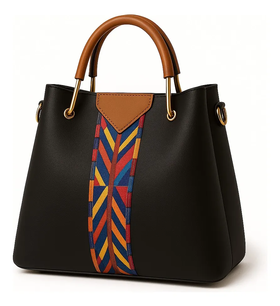 Foto 3 pulgar | Juego De 4 Bolsas Informales Lab.g De Lujo Para Mujer A La Moda Color Negro