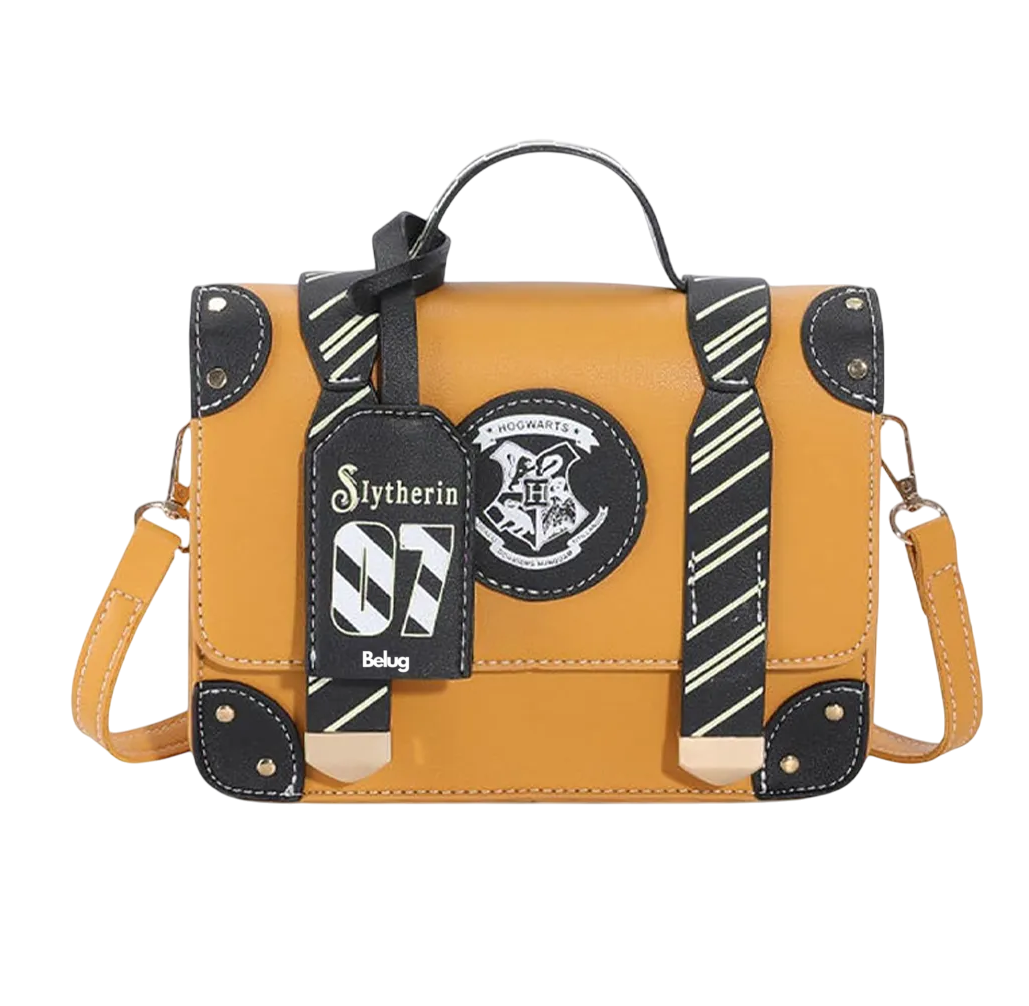 Foto 1 | Color Sólido Letras Mano Bolso Belug  De Para Mujer Bandolera Moda Amarillo
