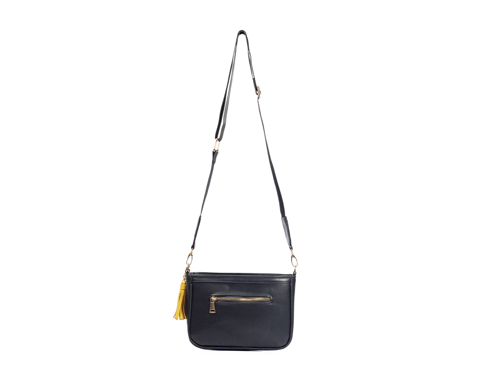 Foto 5 pulgar | Bolso Crossbody A Ángelozano De Piel Vegana, Color Camel, Modelo Eva
