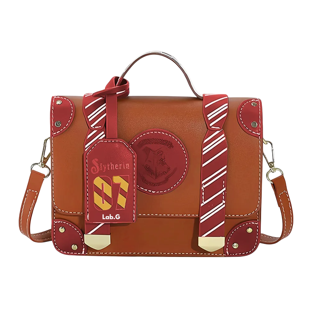 Foto 1 | Color Sólido Letras Mano Bolso De Para Mujer Bandolera Moda Marron