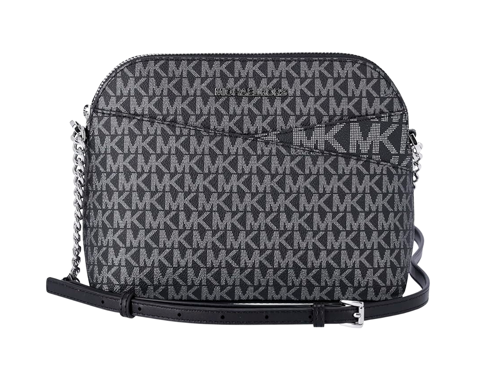 Foto 1 | Bolsa Michael Kors Jet Set Travel Medium Logo Dome Crossbody 35h3gtvc6v Color Negro