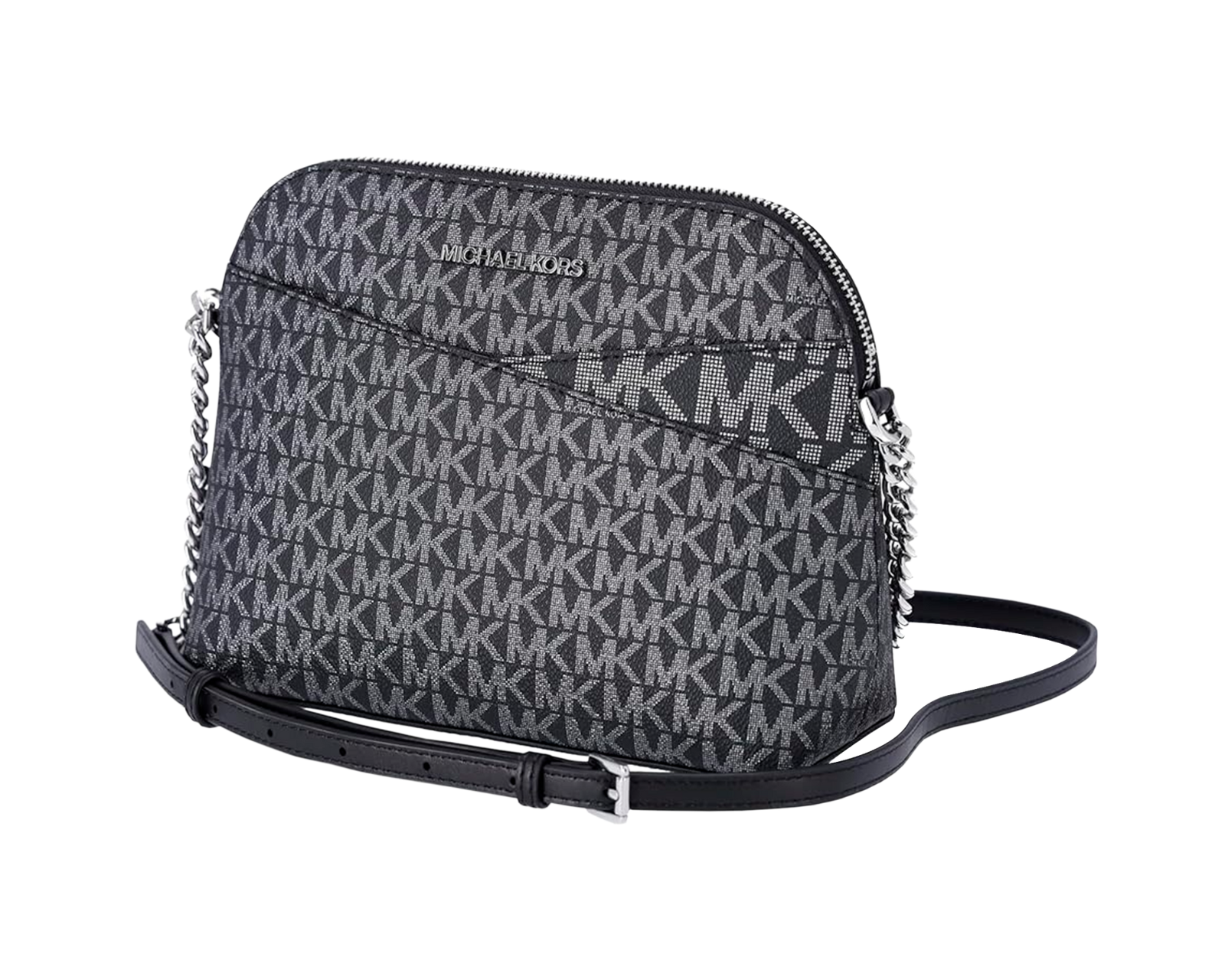 Foto 3 pulgar | Bolsa Michael Kors Jet Set Travel Medium Logo Dome Crossbody 35h3gtvc6v Color Negro