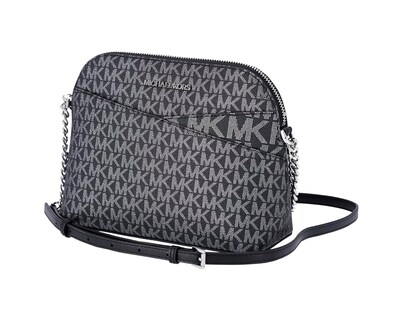 Foto 2 | Bolsa Michael Kors Jet Set Travel Medium Logo Dome Crossbody 35h3gtvc6v Color Negro