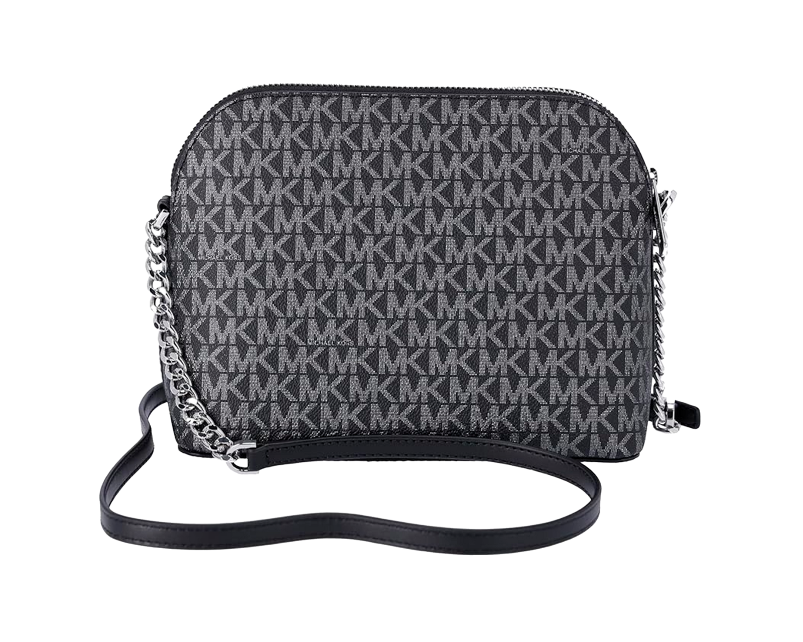 Foto 4 pulgar | Bolsa Michael Kors Jet Set Travel Medium Logo Dome Crossbody 35h3gtvc6v Color Negro