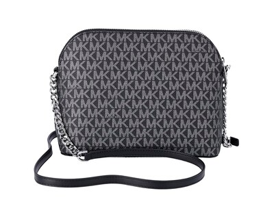 Foto 3 | Bolsa Michael Kors Jet Set Travel Medium Logo Dome Crossbody 35h3gtvc6v Color Negro