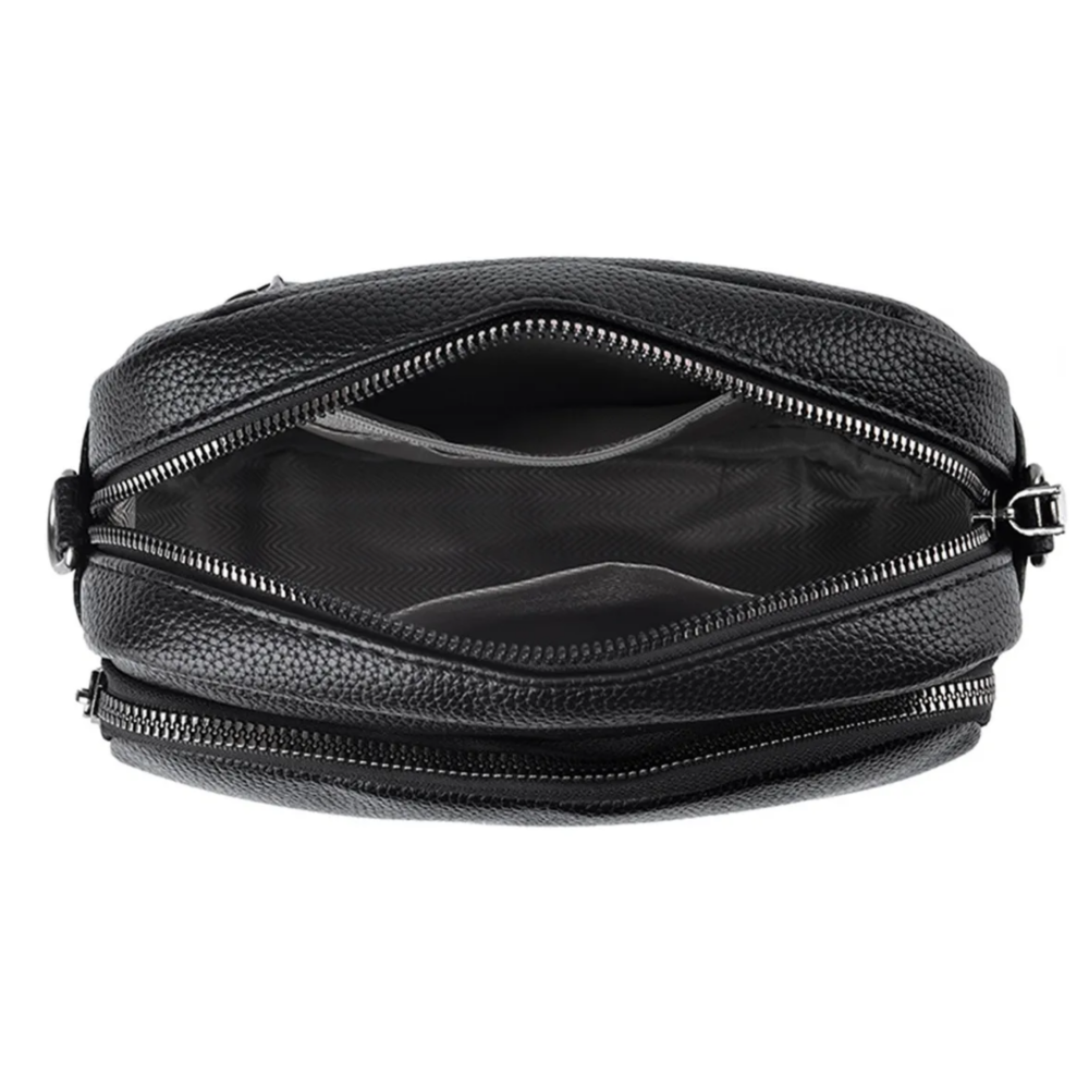 Foto 5 | Bolso De Moda De Piel Blanda Y Correas Belug  Blanco