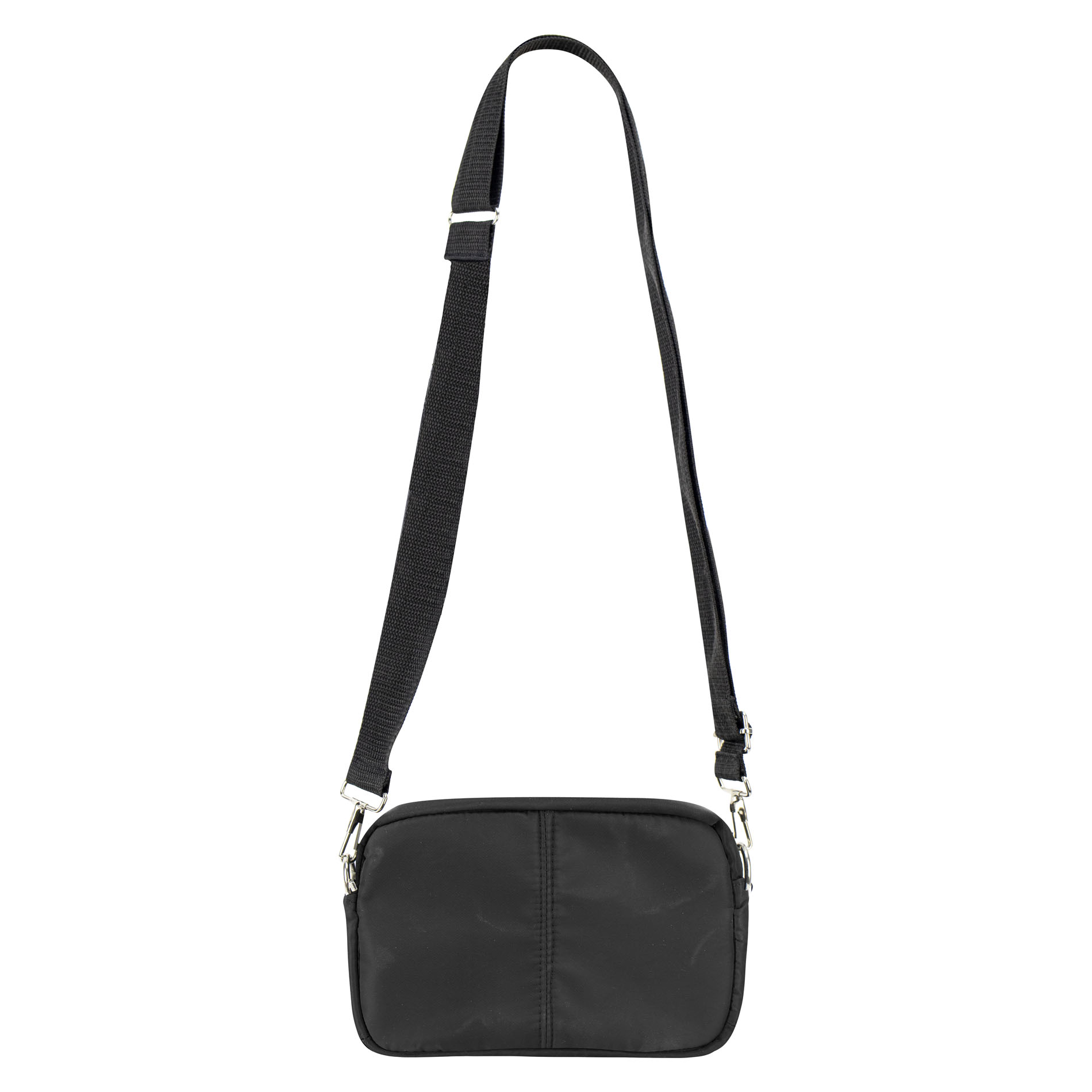 Foto 4 pulgar | Mariconera Unisex Negro Bimba Textil Sidney Nueva Imagen