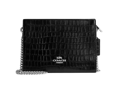 Foto 1 | Bolsa Coach Slim Crossbody Cr237 Color Negro