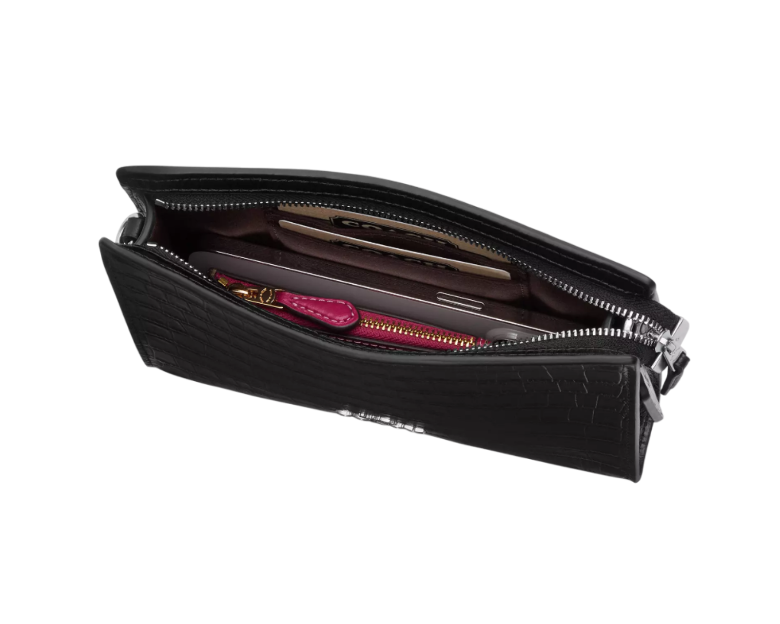 Foto 4 | Bolsa Coach Slim Crossbody Cr237 Color Negro
