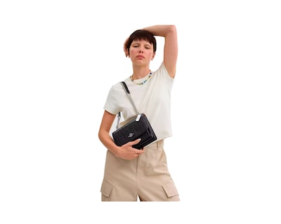 Foto 4 | Bolsa Coach Klare Crossbody Bag Cc840 Color Negro