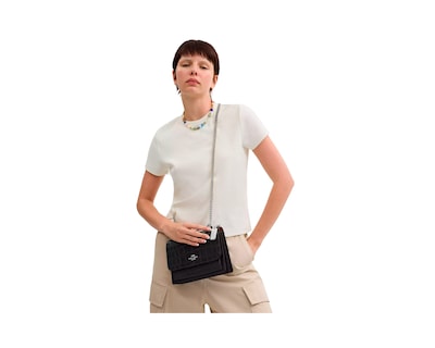 Foto 5 | Bolsa Coach Klare Crossbody Bag Cc840 Color Negro