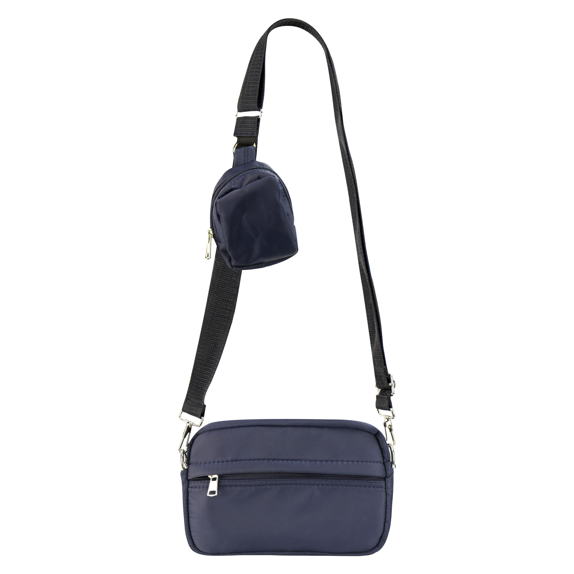 Foto 1 | Mariconera Unisex Marino Bimba Textil Sidney Nueva Imagen