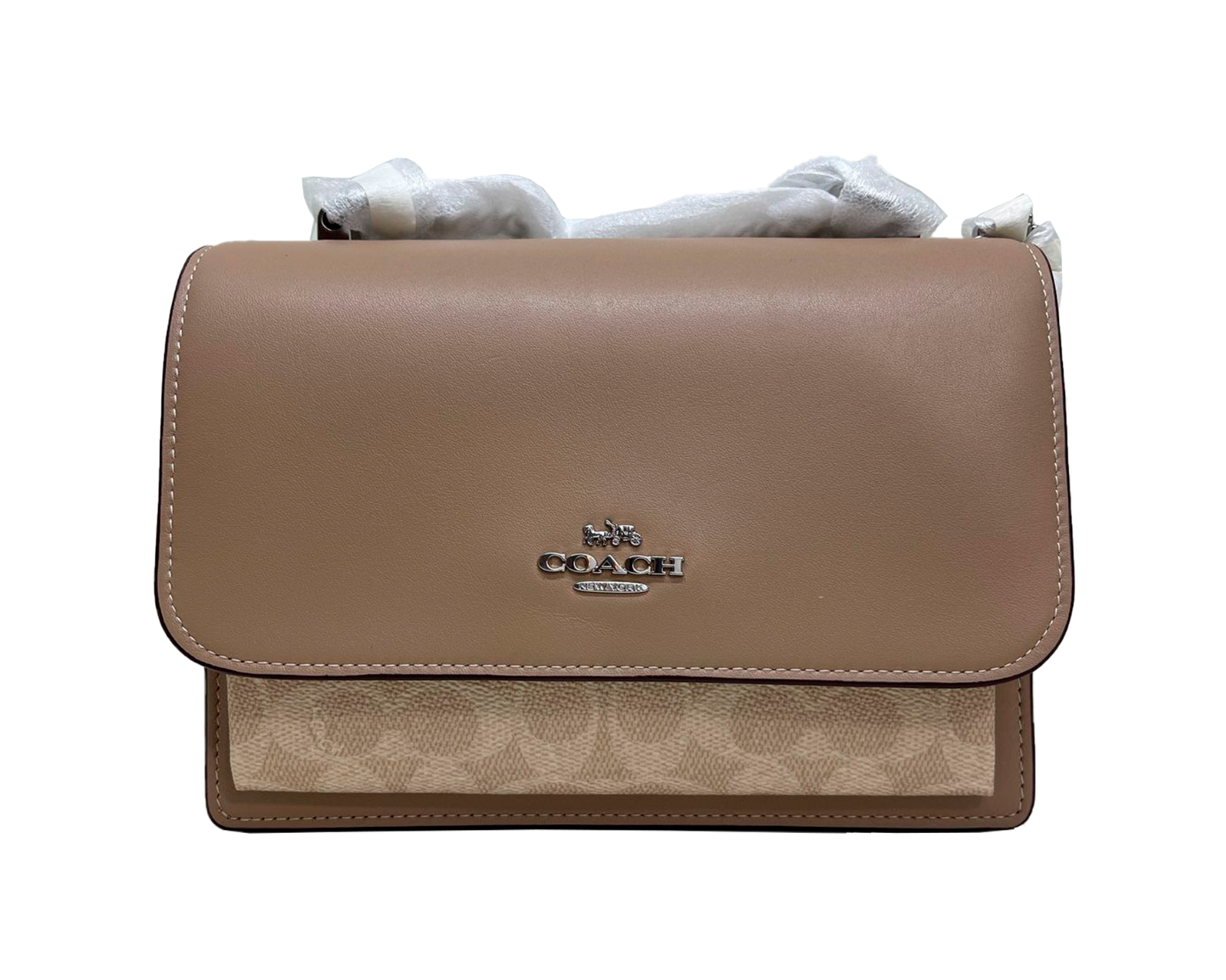 Foto 1 | Bolsa Coach Klare Crossbody Bag Signature Canvas Cv978 Color Café