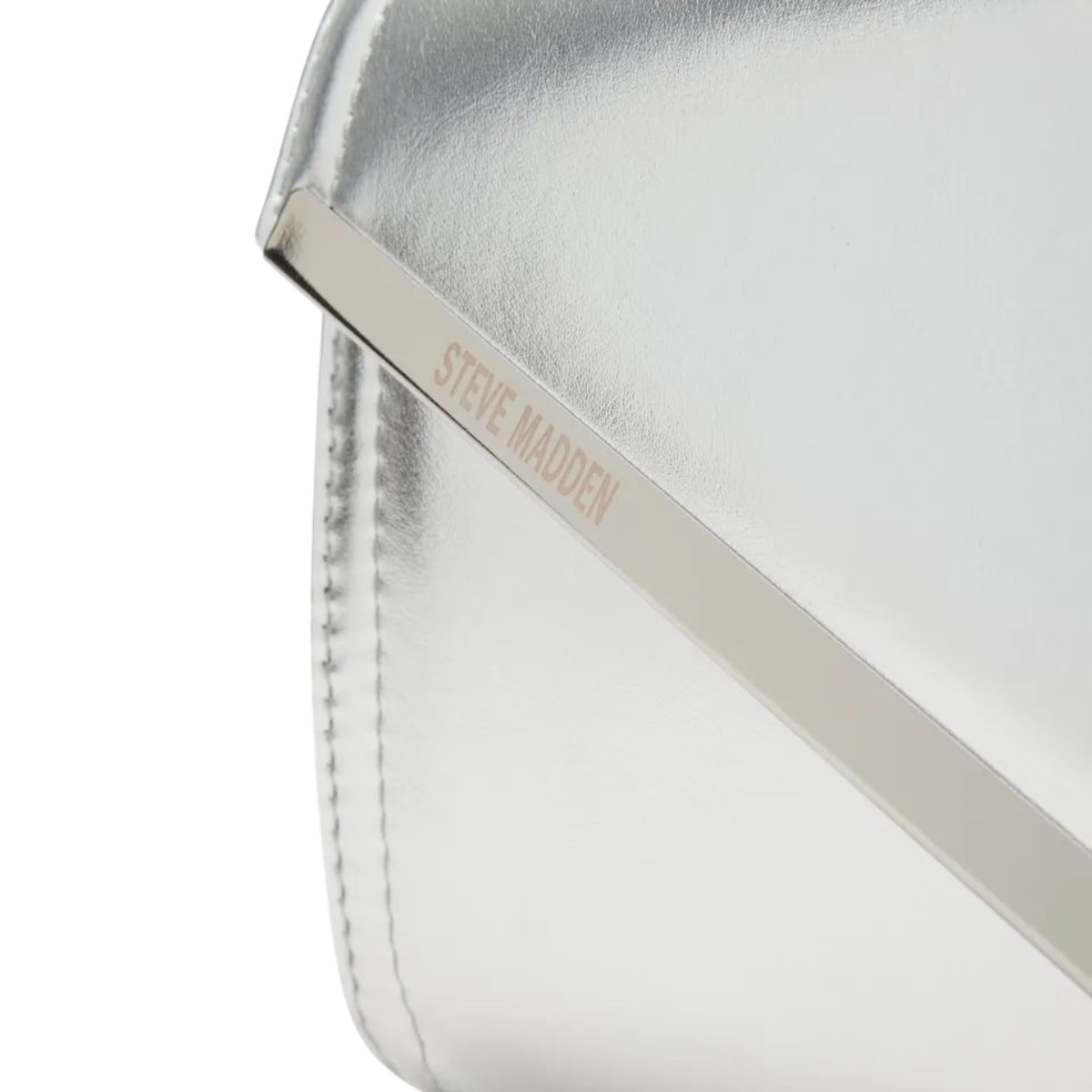 Foto 3 pulgar | Bolsa Crossbody Steve Madden Clutch Silver