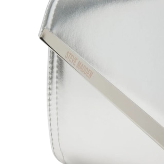 Foto 2 | Bolsa Crossbody Steve Madden Clutch Silver