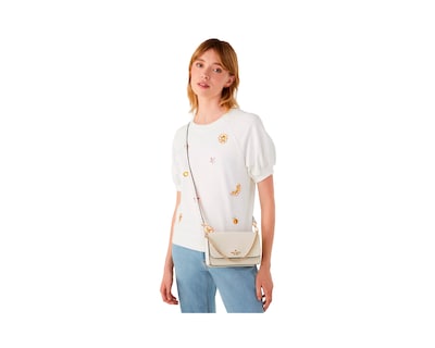 Foto 5 | Bolsa Kate Spade Madison Willow Mini Crossbody Kc586 Color Blanco