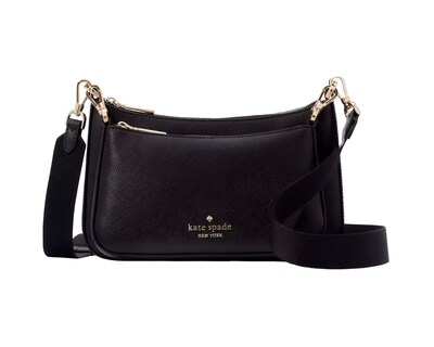 Foto 1 | Bolsa Kate Spade Duet Saffiano Leather Small Crossbody Kh757 Color Negro
