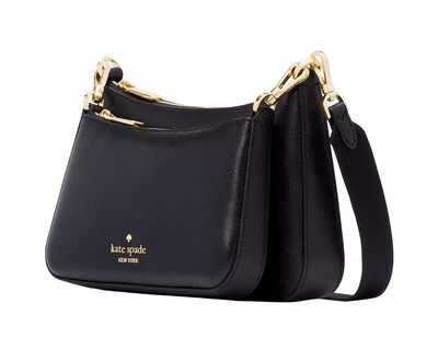 Foto 2 | Bolsa Kate Spade Duet Saffiano Leather Small Crossbody Kh757 Color Negro