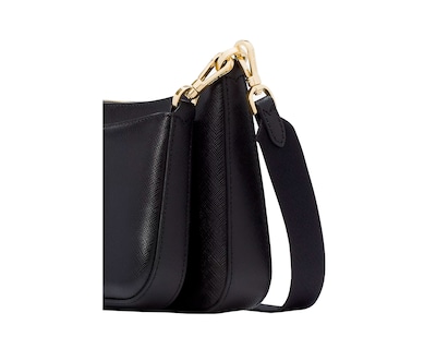 Foto 4 | Bolsa Kate Spade Duet Saffiano Leather Small Crossbody Kh757 Color Negro