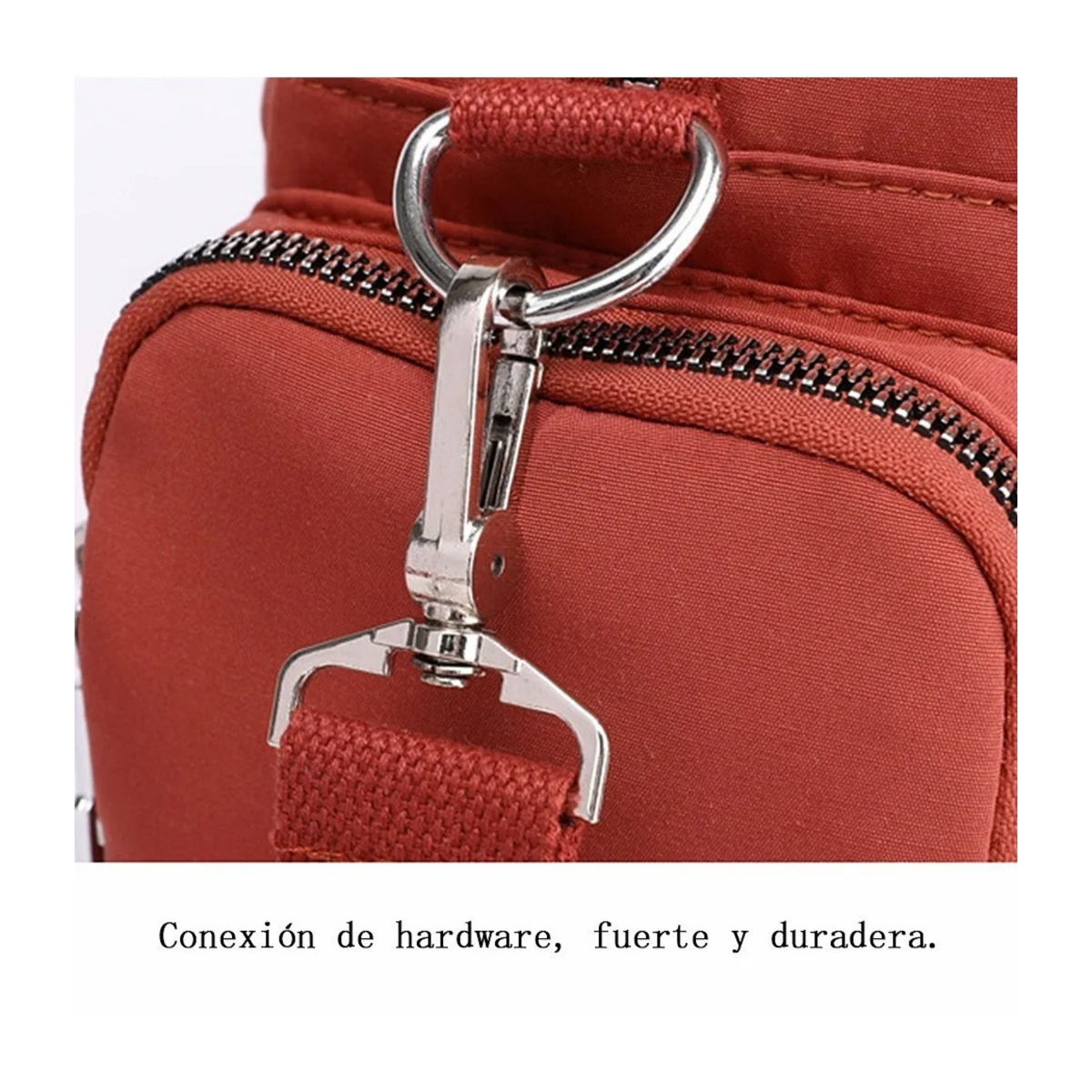 Foto 6 pulgar | Bolso De Mujer De Moda Impermeable Con Carga Usb Portátil Lab.g Negro