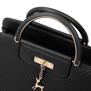 Foto 5 | Bolsa Para Mujer Crossbody con Venadito Lab.G Negro