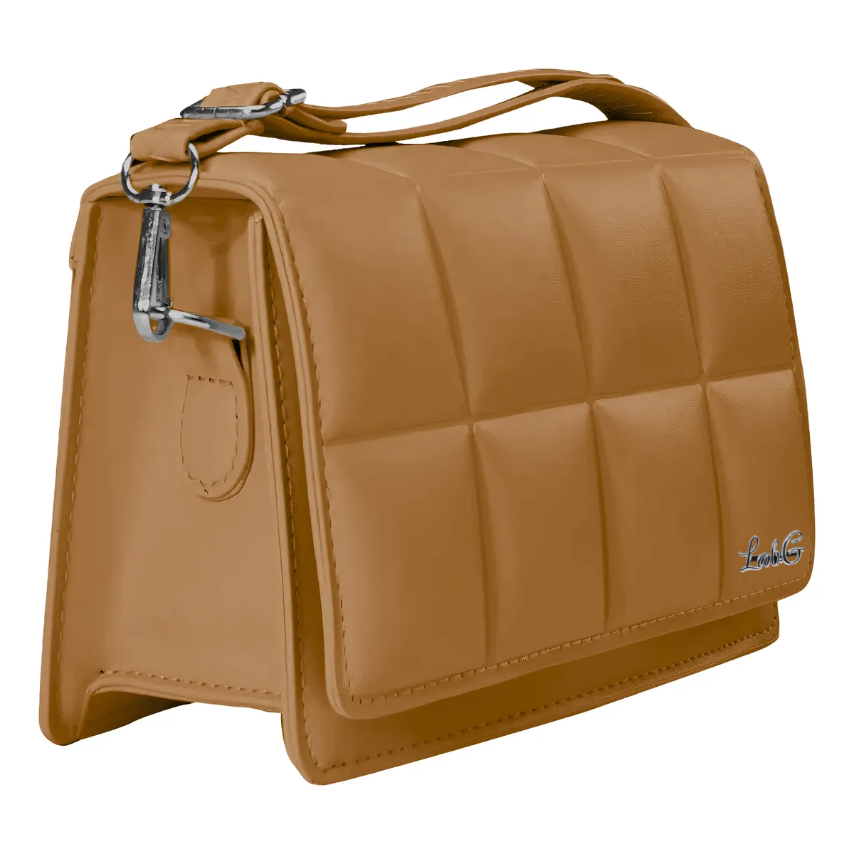 Foto 1 | Bolsa Crossbody Mensajera Dama Moda Mujer Lab.g Marrón