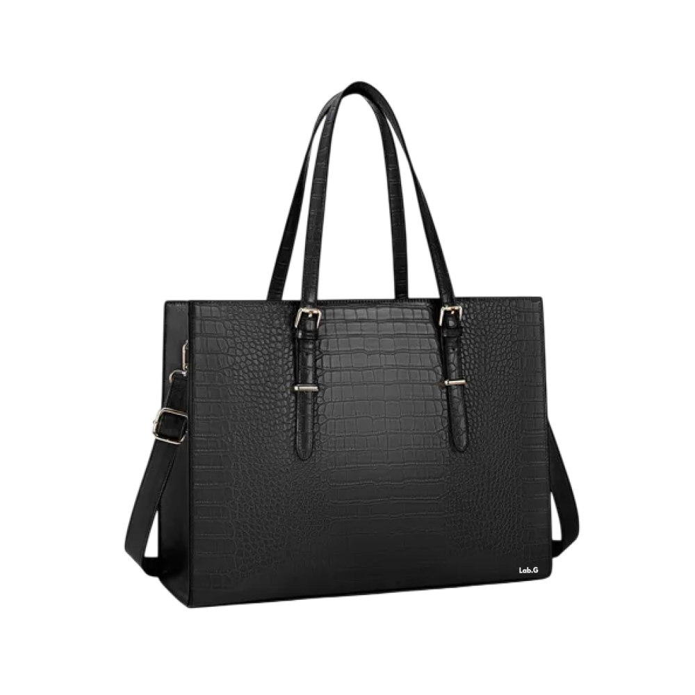 Foto 2 pulgar | Bolsa Lab.g Para Portátil Para Mujer Con Clase Bolsa De Oficina Negro