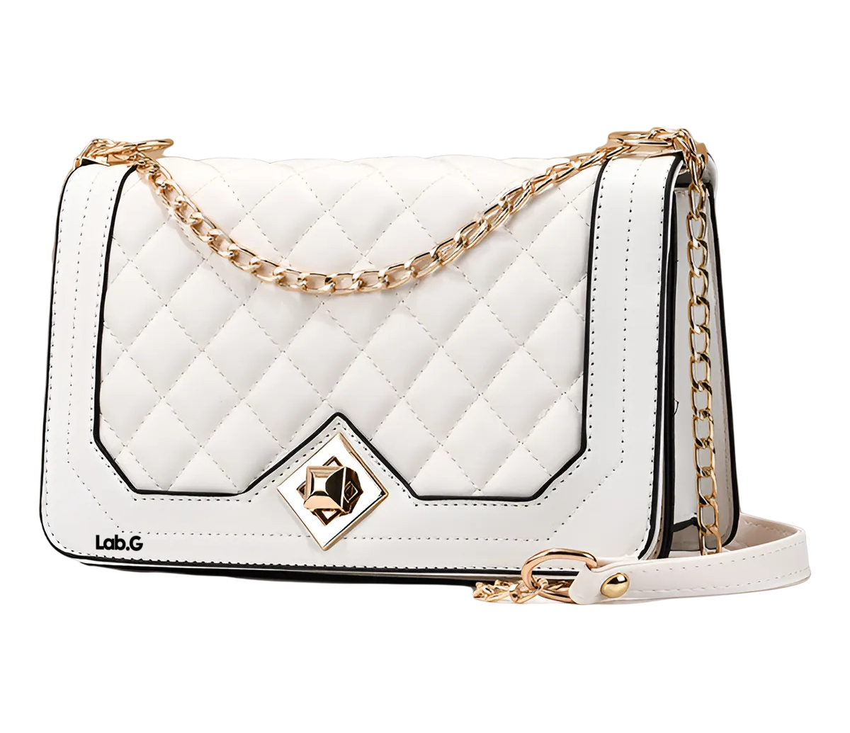 Foto 1 | Bolso Lab.g De Gran Capacidad Blanco
