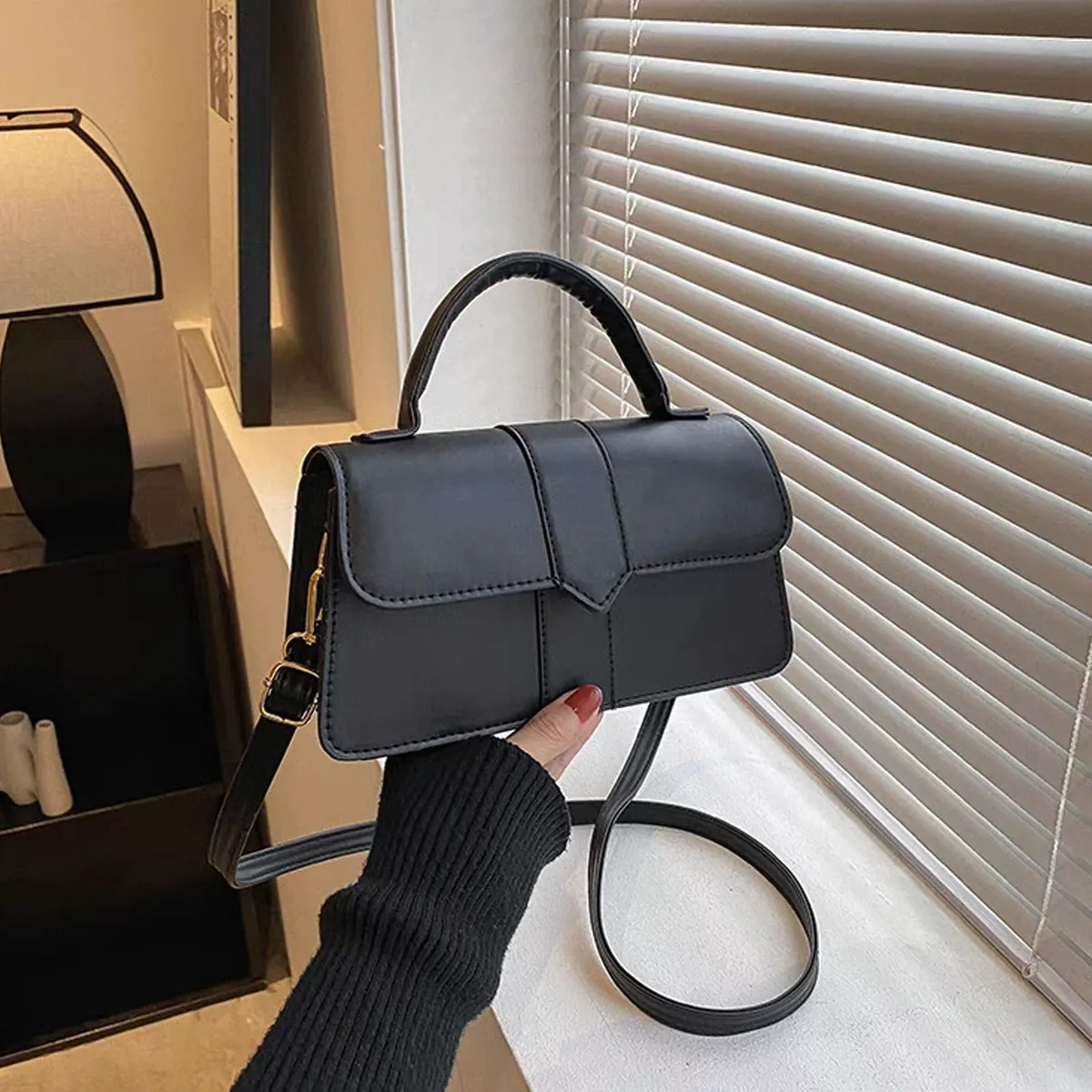 Foto 2 | Bolsas Belug Crossbody Dama Moda Impermeables Negro