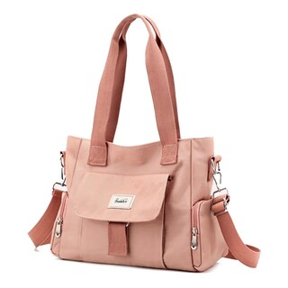 Foto 1 | Elegante Bolso Resistente Al Agua Y Antirrobo Para Mujer Lab.g Rosa