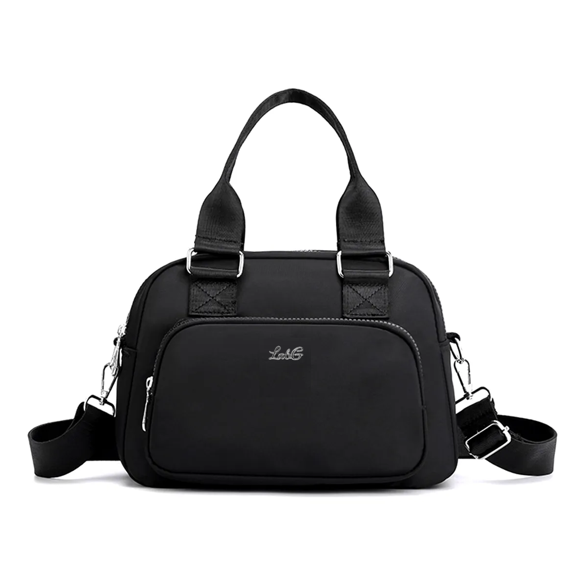 Foto 2 pulgar | Bolso De Nailon Gran Capacidad Impermeable Moda Para Mujer Lab.g Negro
