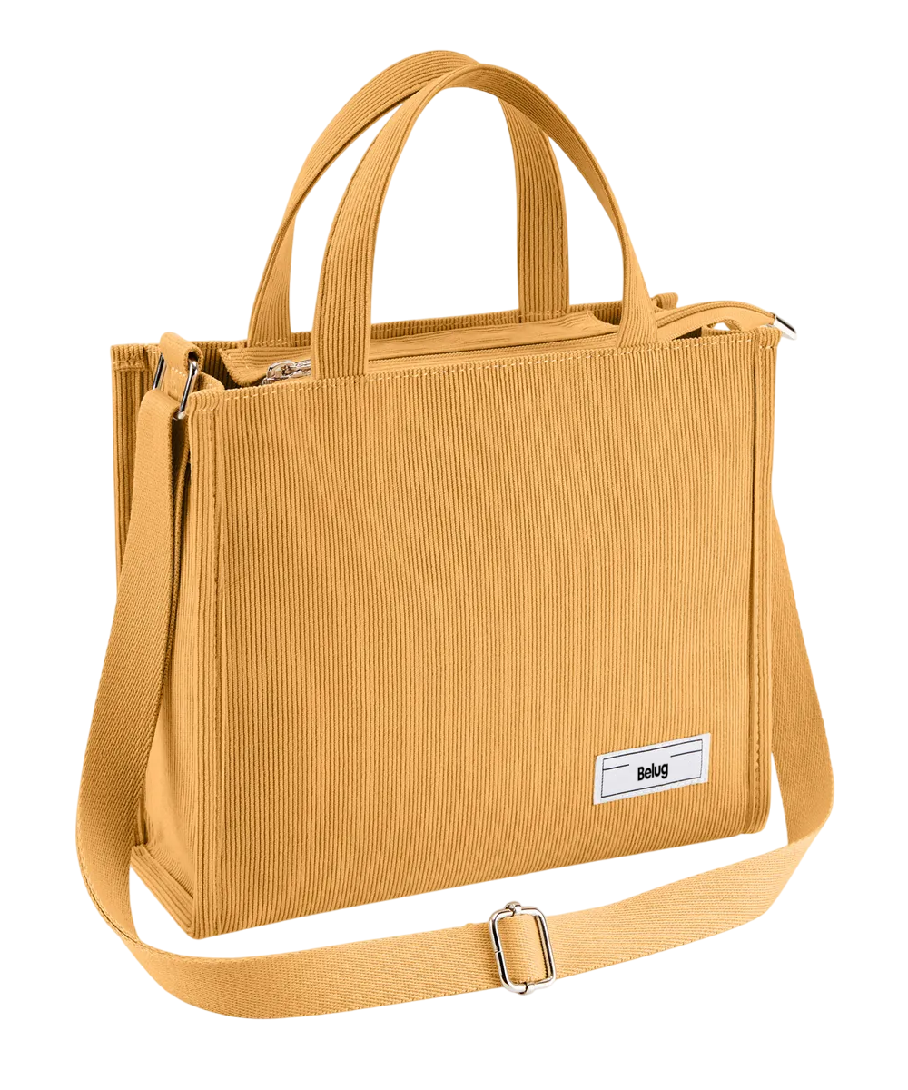 Foto 1 | Bolso De Moda Belug Cercanías Para Mujer Bolso De Pana Casual Amarillo