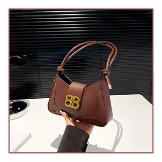 Foto 2 | Bolsas Lab.g Elegantes Para Mujer Cruzado Marron Oscuro