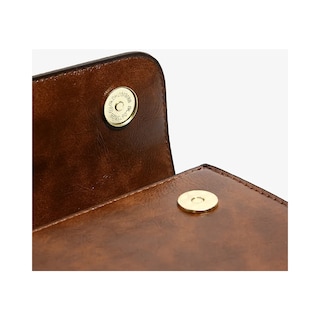Foto 5 | Bolsa Crossbody Lab.g Pequeña De Hombro Marron Oscuro