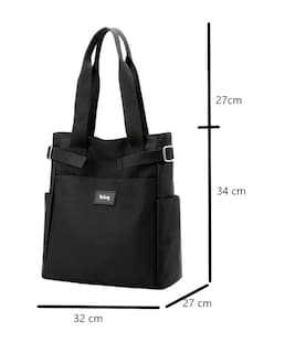 Foto 3 | Bolso Belug De Hombro Multifuncional Para Mujer Negro