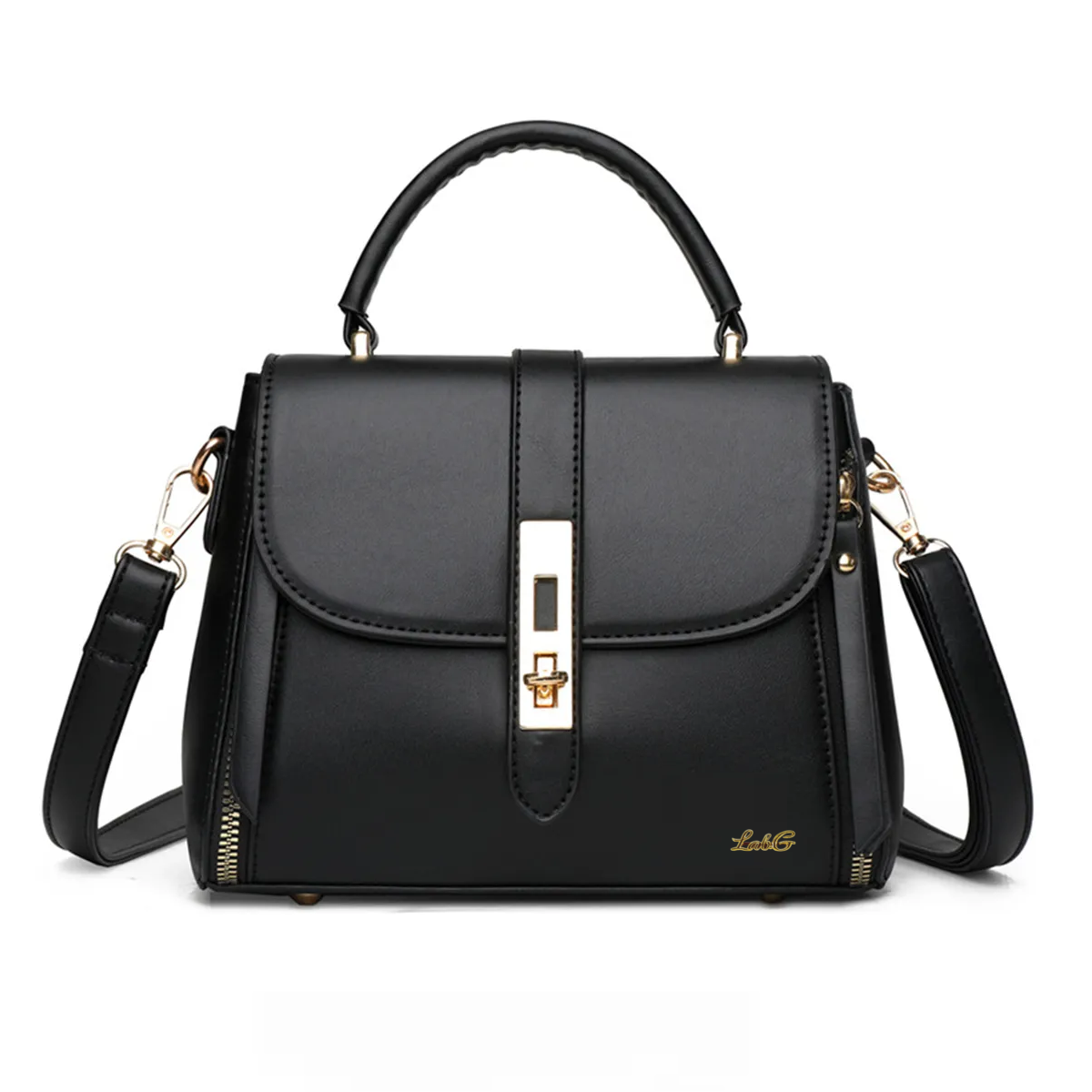 Foto 1 | Bolsa Mujer Impermeable Crossbody Bandolera Lab.g Negro