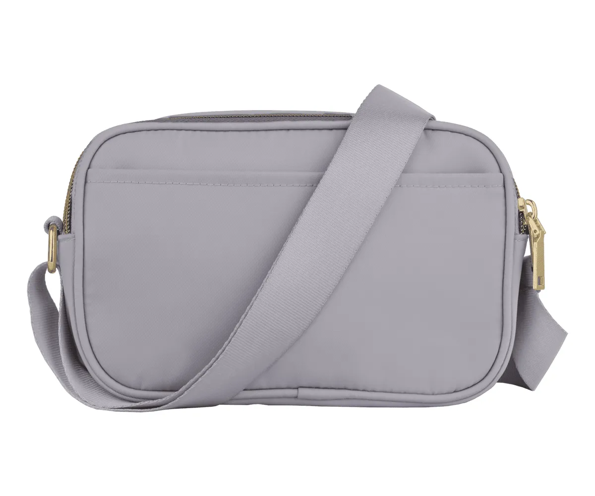 Foto 3 pulgar | Bolsa Mujer Crossbody Lab.g Bandolera De Mano Gris