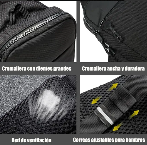 Foto 4 pulgar | Multiusos Mochila Xtellar Impermeable Cruzado Premium Para Hombres Y Mujeres