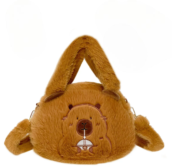 Foto 2 pulgar | Xtellar Elegante Bolsa Tote Para Mujer Capibara Crossbody Moda Versátil